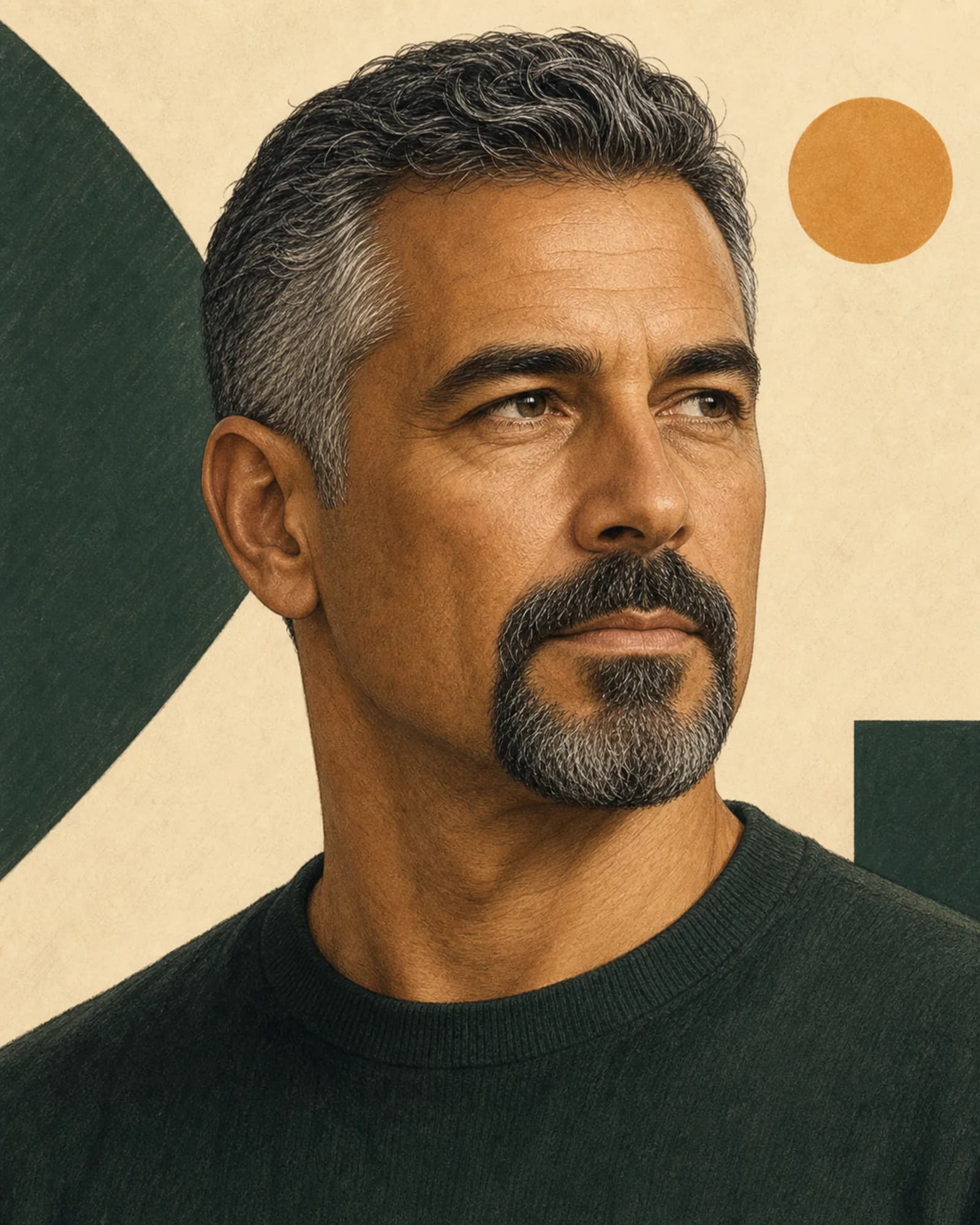 Circle Beard beard-style illustration